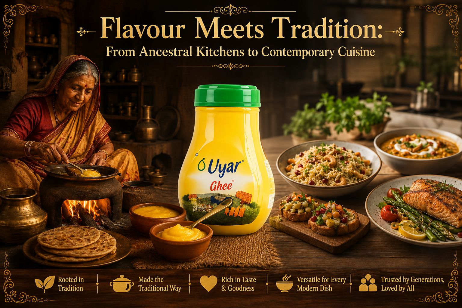 Flavour Meets Tradition: From Ancestral Kitchens to Contemporary Cuisine