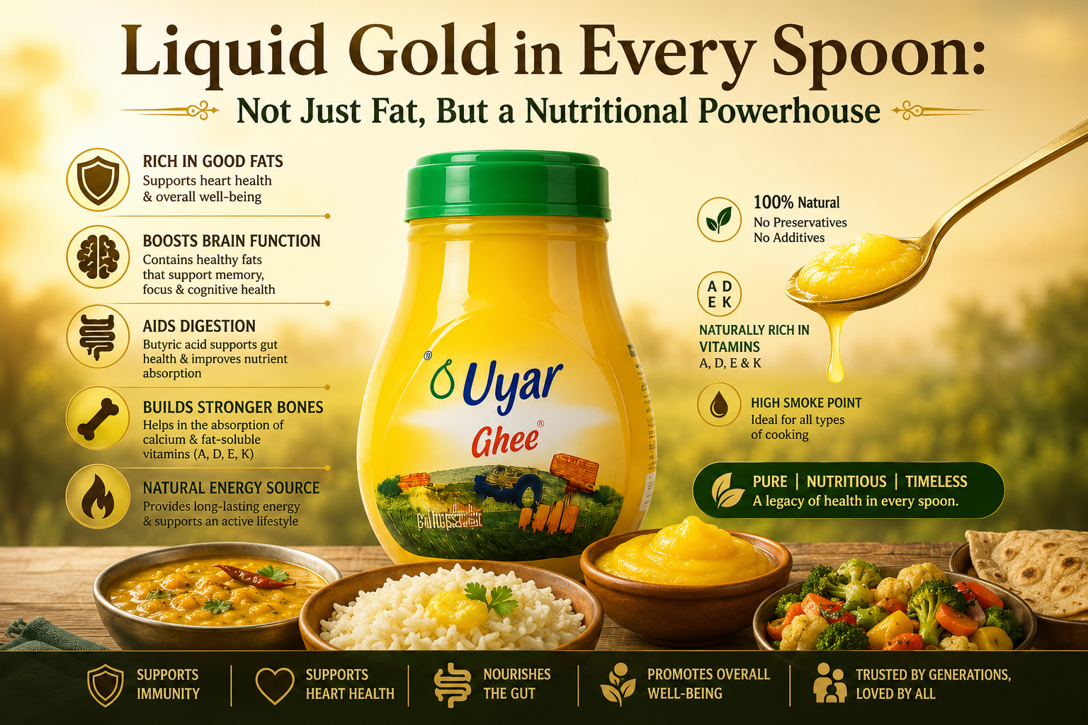 Liquid Gold in Every Spoon: Not Just Fat, But a Nutritional Powerhouse